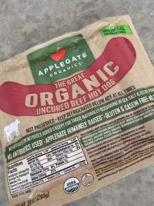 Whole30 approved hot dogs!