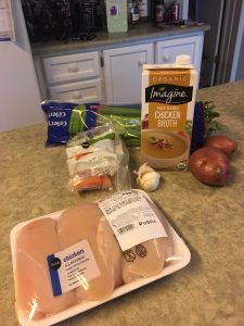 Lots of fresh ingredients