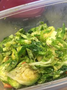 Brussels sprout yumminess