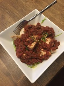 It tasted better than it looked.