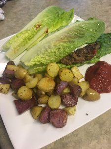 That's a plop of homemade ketchup 