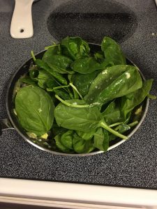 Should have used the bigger pan.